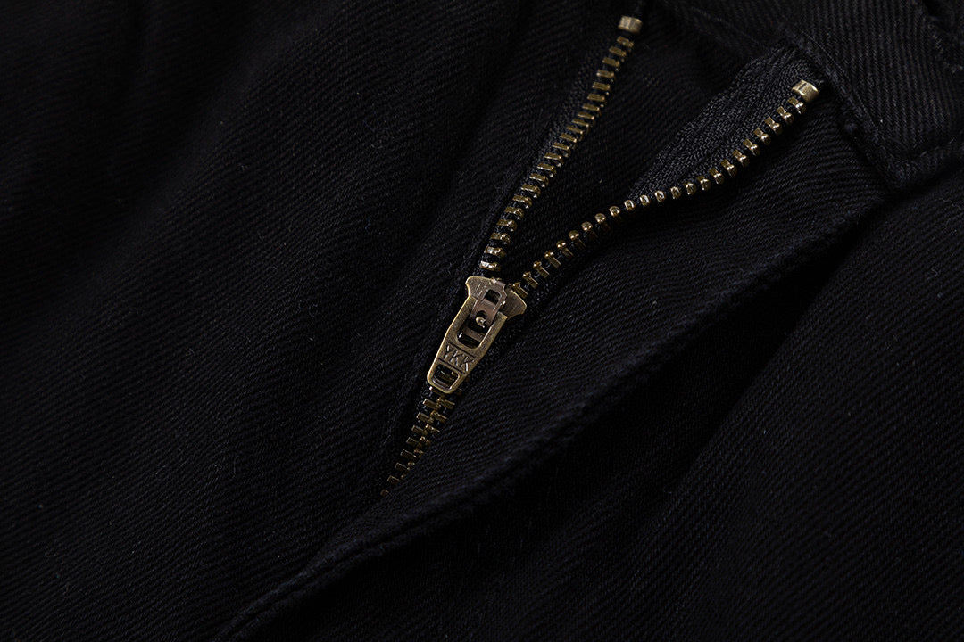 CHROME HEARTS BLUE CROSS PATCH JEANS BLACK - Vanté®