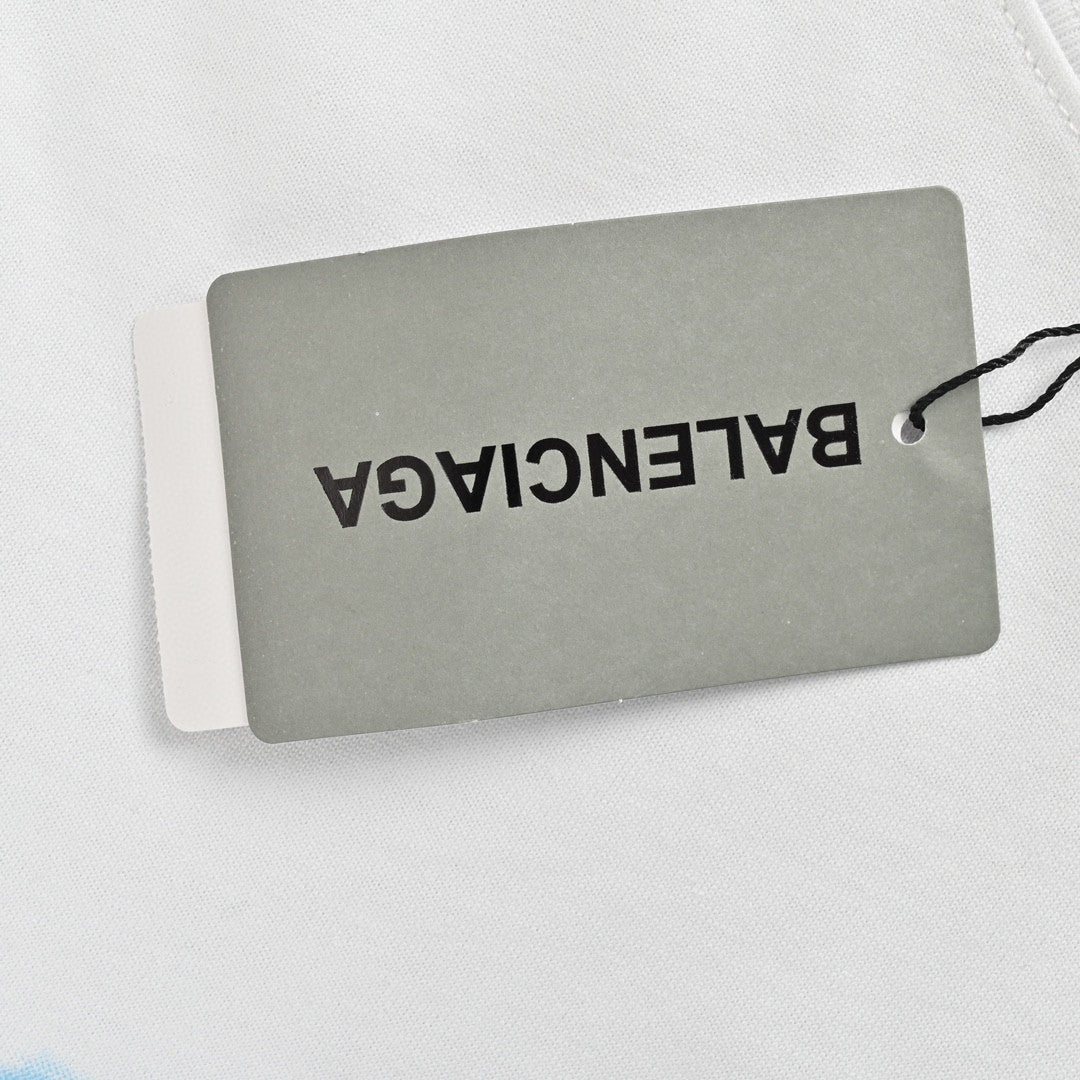 Balenciaga Save the Date White T-Shirt - Vanté®