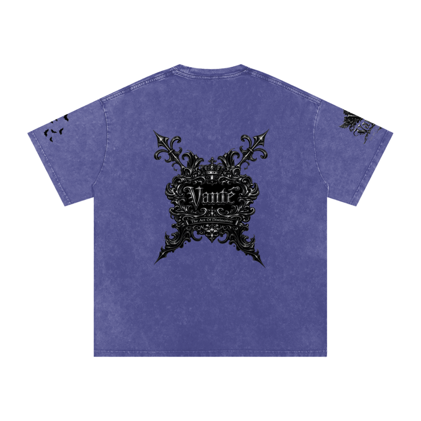 Snow Washed Oversized Cotton T-Shirt ODMPOD