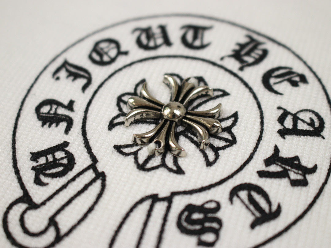 CHROME HEARTS HORSE SHOE LOGO LONGSLEEVE WHITE BLACK - Vanté®