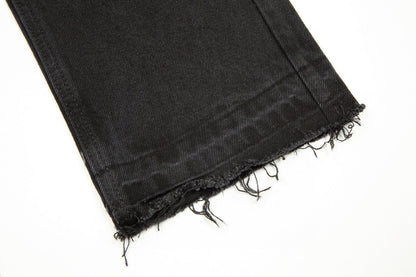 CHROME HEARTS BLACK CROSS PATCH JEANS BLACK - Vanté®