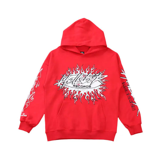 Hellstar "Records" Red Hoodie netstar