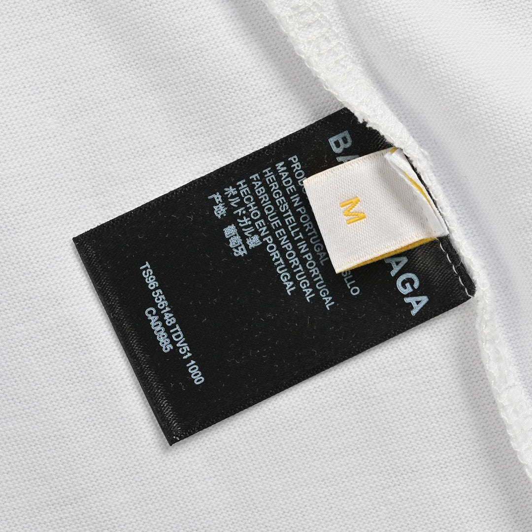 Balenciaga Save the Date White T-Shirt - Vanté®