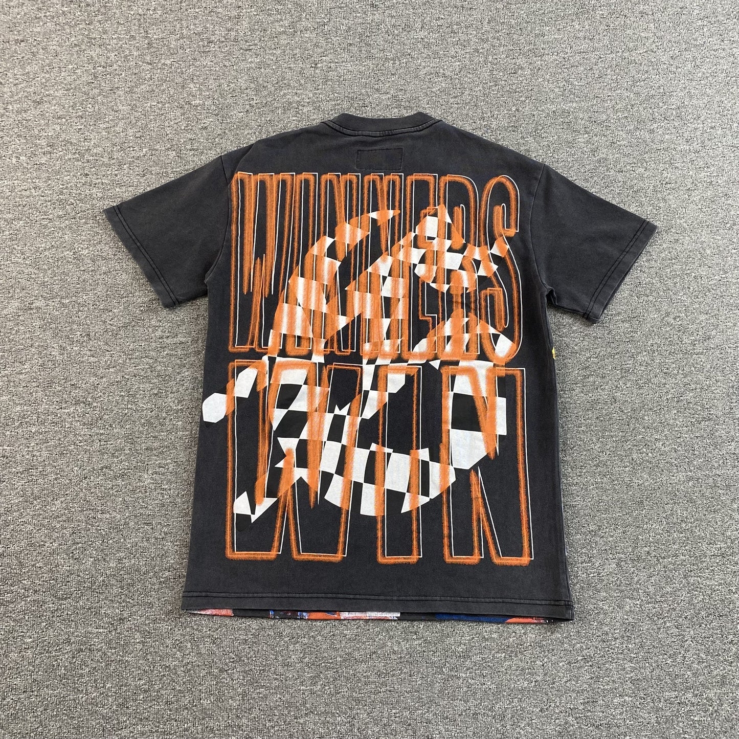 GODSPEED VICTORY TOAST T-SHIRT WASHED BLACK - Vanté®