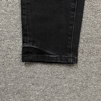 AMIRI CORE APPLIQUE BLACK LEATHER JEANS - Vanté®