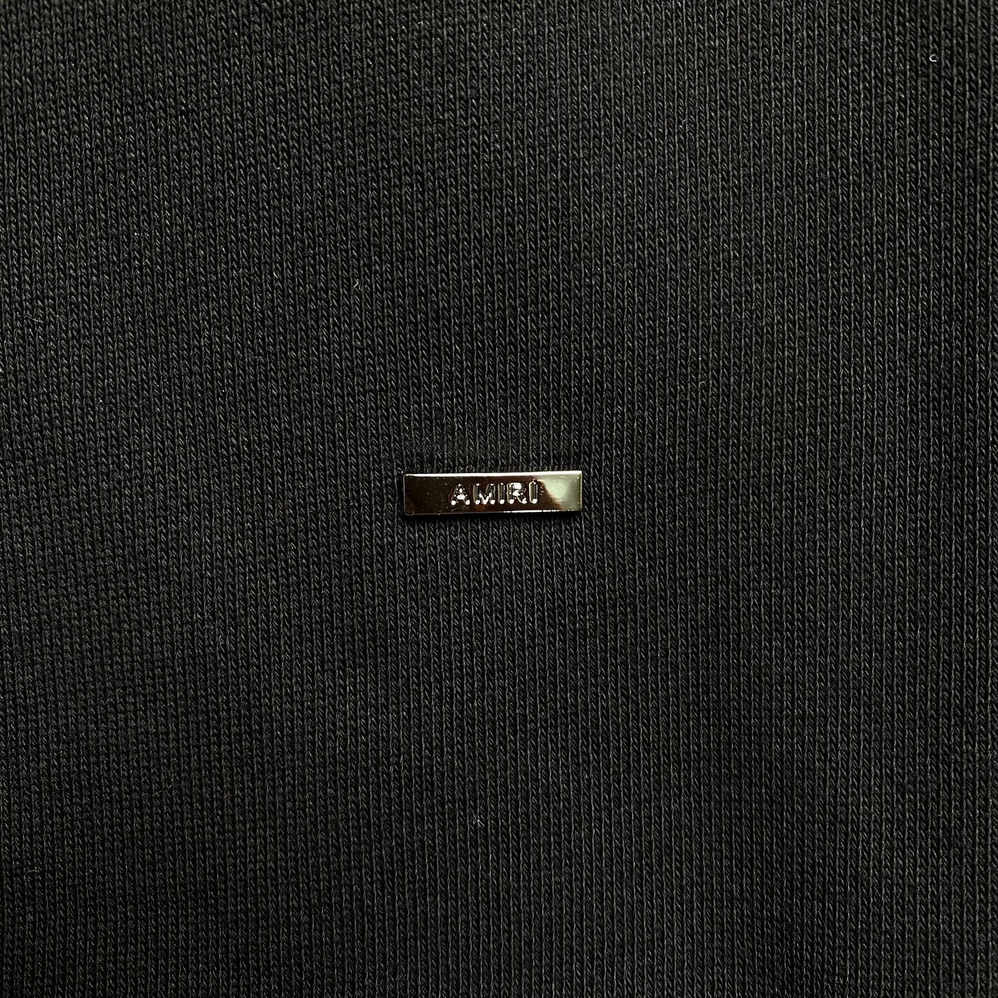 AMIRI LETTER LOGO HOODIE BLACK - Vanté®