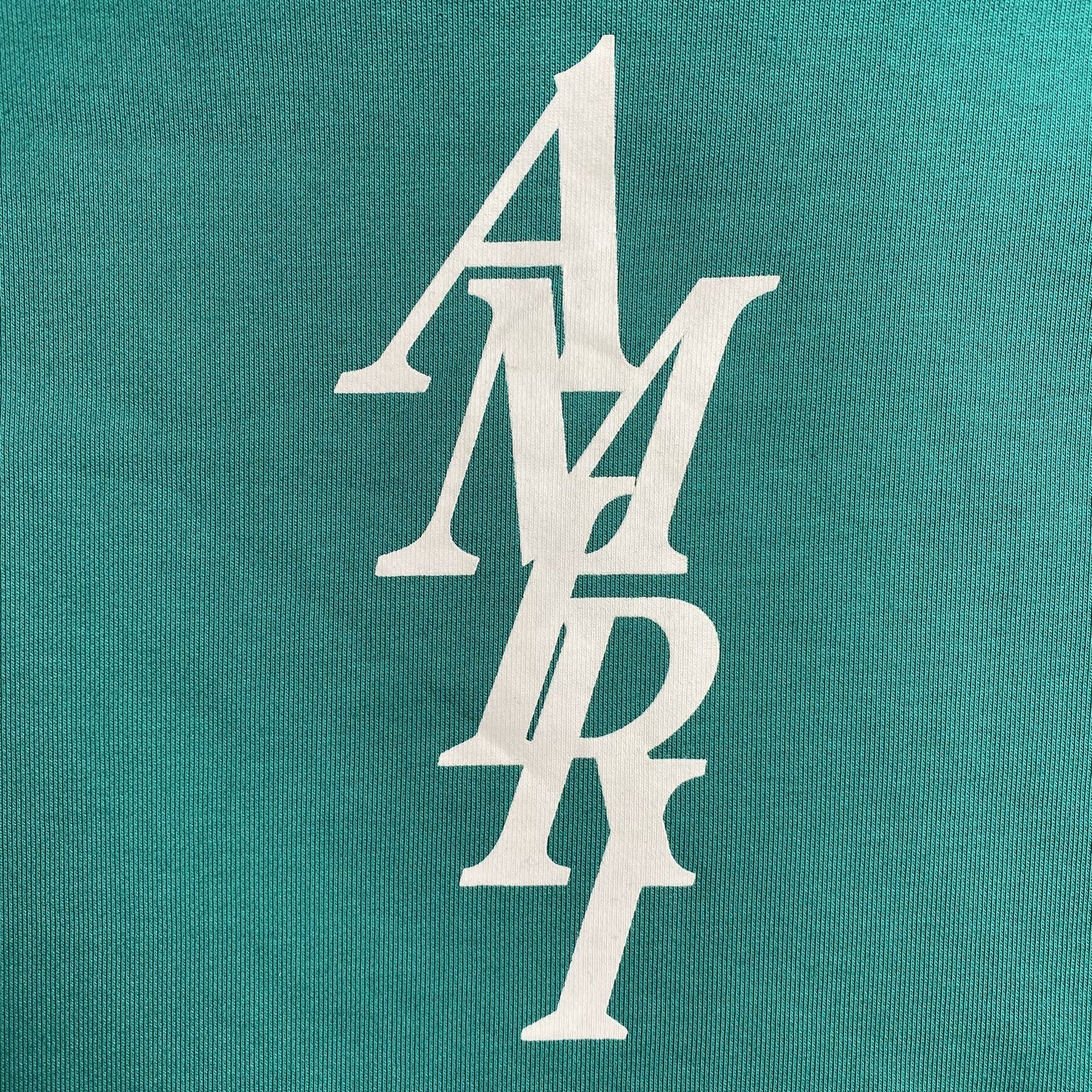 AMIRI LETTER LOGO HOODIE CERULEAN - Vanté®