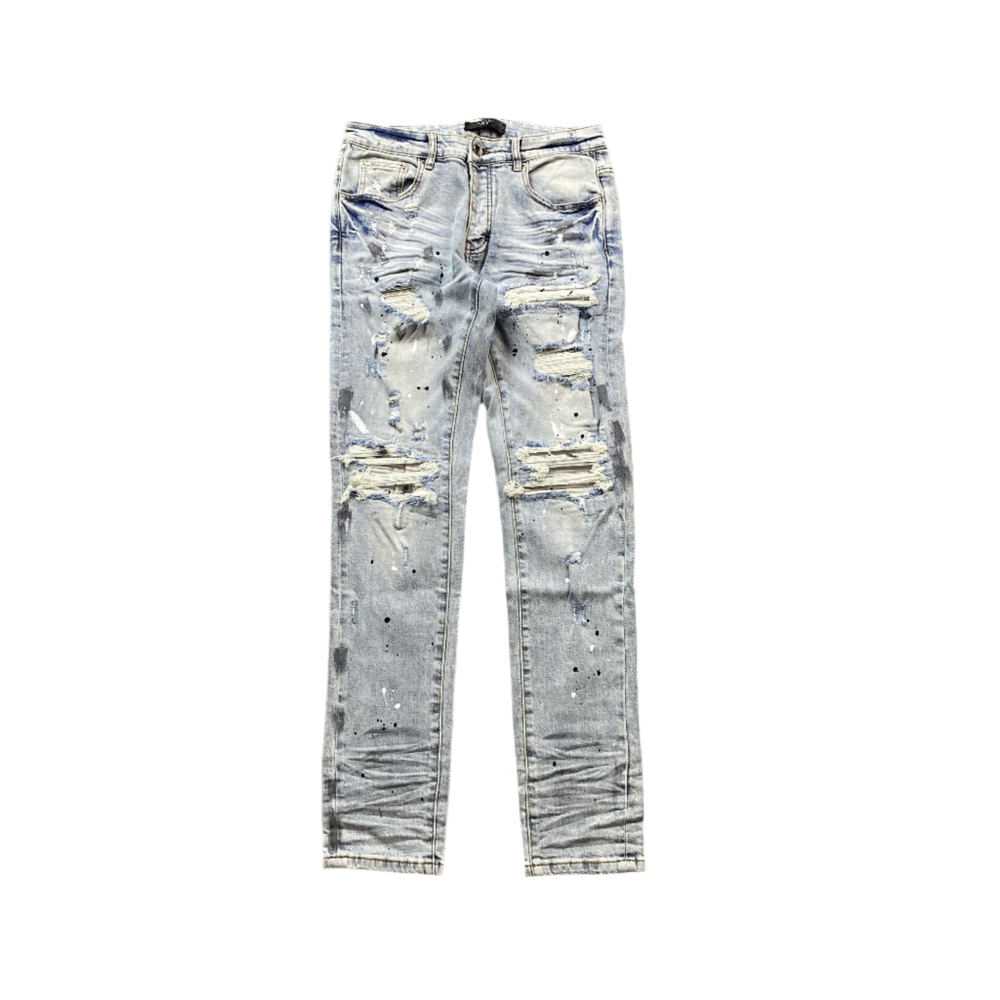 AMIRI MX1 PAINTER JEANS BLUE - Vanté®