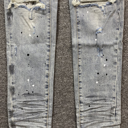 AMIRI MX1 PAINTER JEANS BLUE - Vanté®