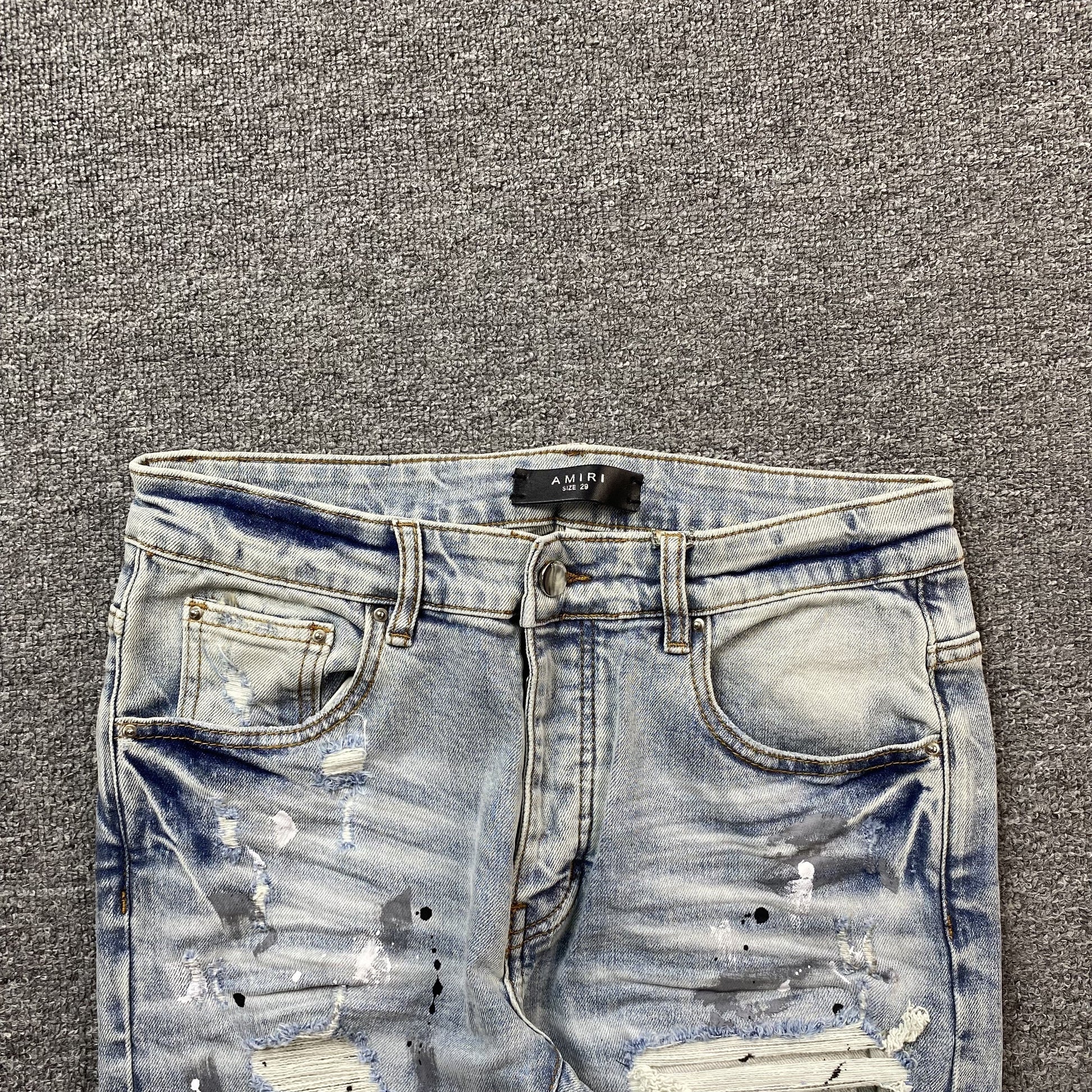 AMIRI MX1 PAINTER JEANS BLUE - Vanté®