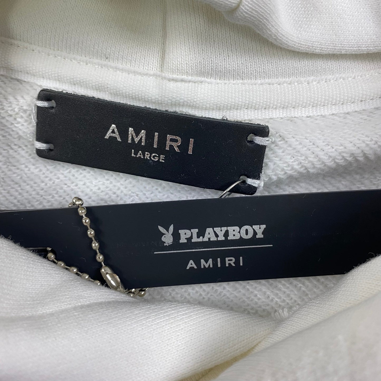 AMIRI PLAYBOY LOGO HOODIE WHITE GREEN - Vanté®
