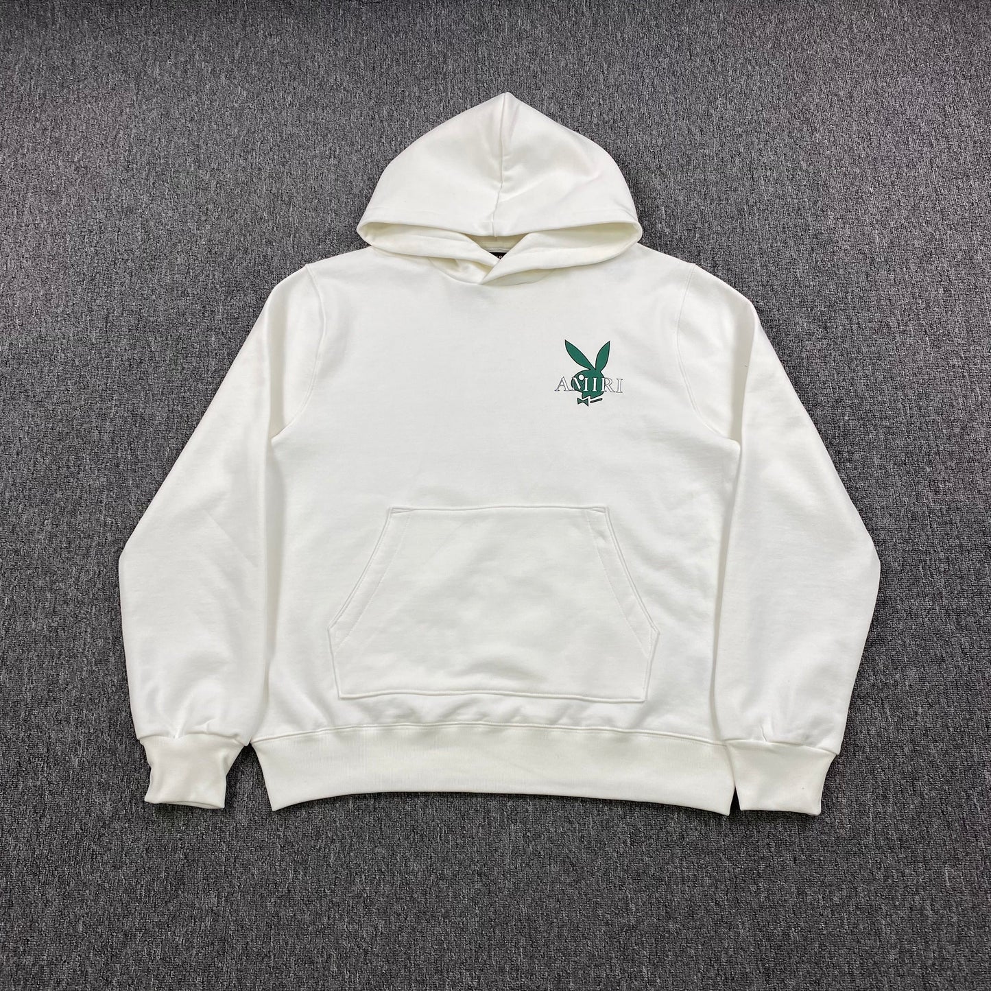 AMIRI PLAYBOY LOGO HOODIE WHITE GREEN - Vanté®