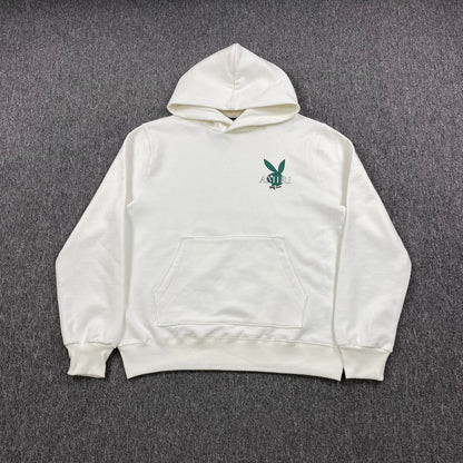 AMIRI PLAYBOY LOGO HOODIE WHITE GREEN - Vanté®