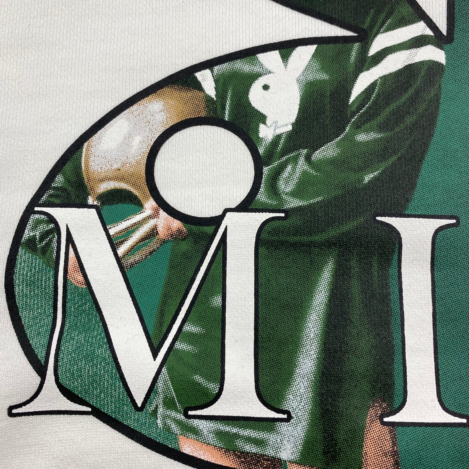 AMIRI PLAYBOY LOGO HOODIE WHITE GREEN - Vanté®