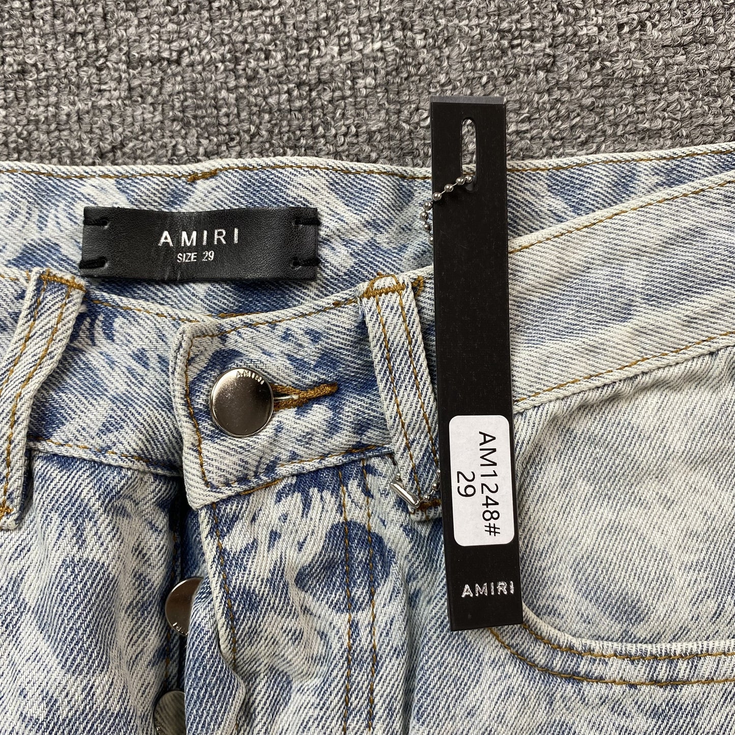AMIRI QUAD JEANS BLUE - Vanté®