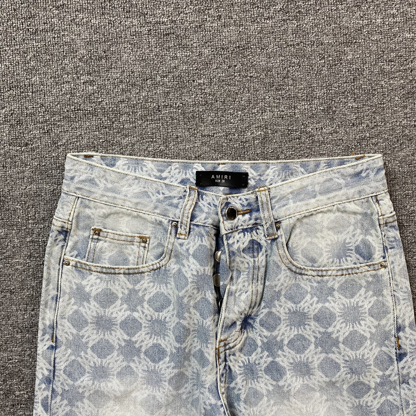 AMIRI QUAD JEANS BLUE - Vanté®