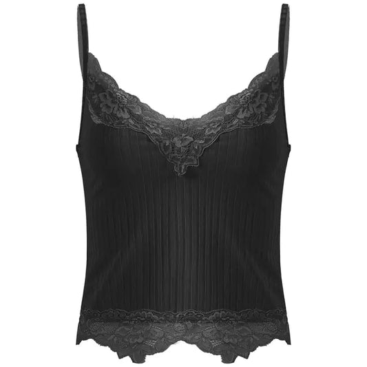 Vintage Aesthetic Sleeveless Crop Top - Vanté®