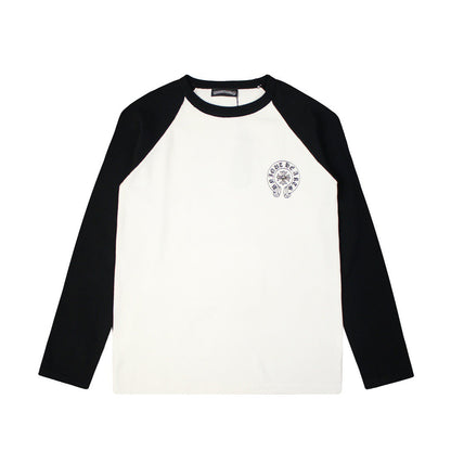 CHROME HEARTS HORSE SHOE LOGO LONGSLEEVE WHITE BLACK - Vanté®
