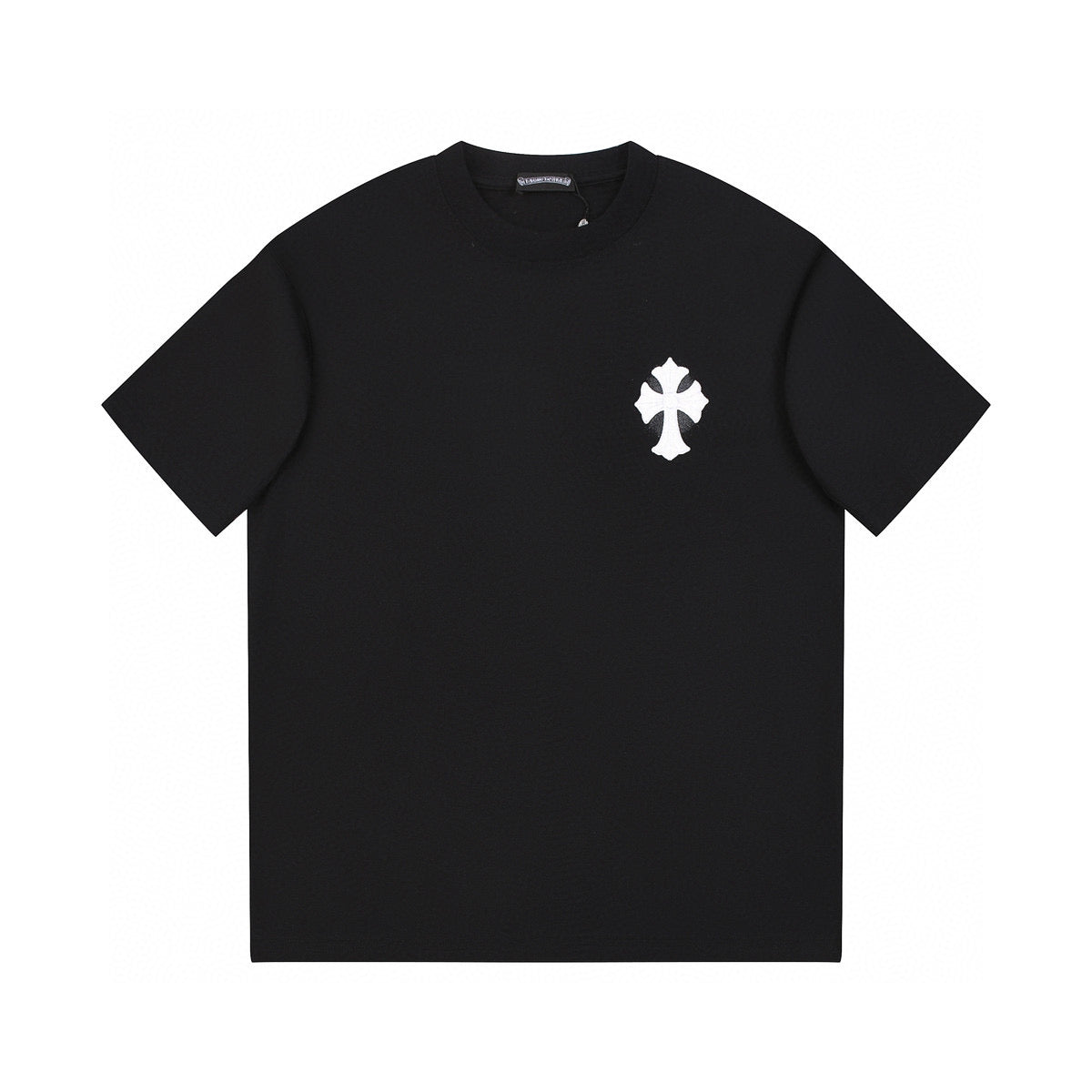 CHROME HEARTS WHITE CROSS T-SHIRT BLACK - Vanté®