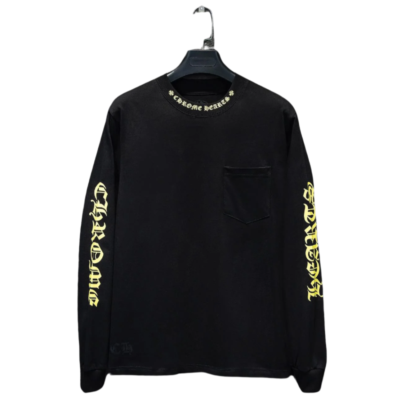 CHROME HEARTS YELLOW COLLAR LONGSLEEVE BLACK - Vanté®