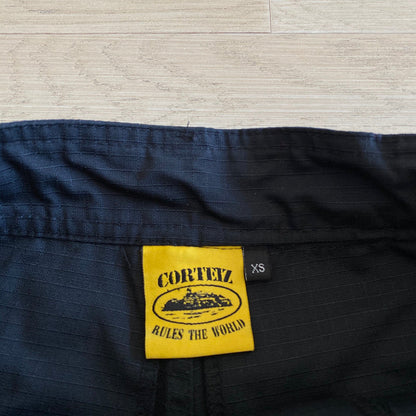 CORTEIZ ALCATRAZ GUERRILAZ CARGO PANTS BLACK/YELLOW - Vanté®
