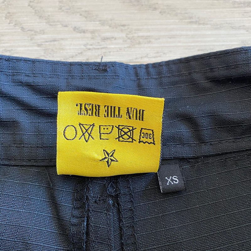 CORTEIZ ALCATRAZ GUERRILAZ CARGO PANTS BLACK/YELLOW - Vanté®