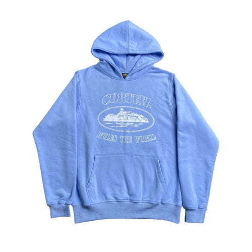 CORTEIZ ALCATRAZ HOODIE BABY BLU - Vanté®