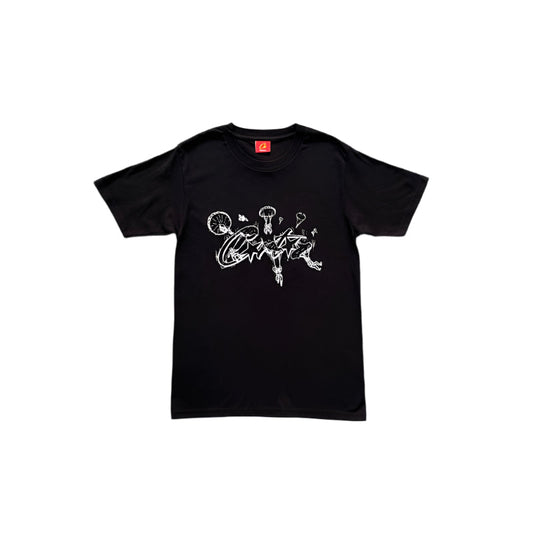 CORTEIZ ALLSTARZ SKYDIVER TEE BLACK - Vanté®