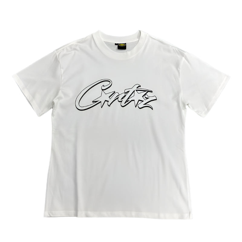 CORTEIZ ALLSTARZ TEE WHITE HOLLOW BLACK - Vanté®