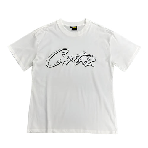 CORTEIZ ALLSTARZ TEE WHITE HOLLOW BLACK - Vanté®