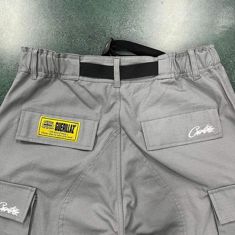 CORTEIZ CARGO PANTS STONE GREY - Vanté®