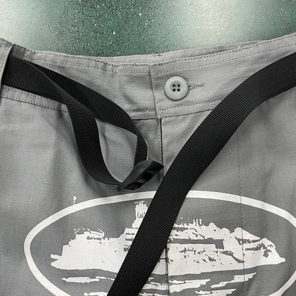 CORTEIZ CARGO PANTS STONE GREY - Vanté®