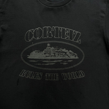 CORTEIZ OG ALCATRAZ TEE TRIPLE BLACK - Vanté®
