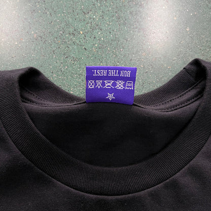 CORTEIZ OG ALCATRAZ TEE TRIPLE BLACK - Vanté®