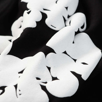 DENIM TEARS COTTON WREATH HOODIE BLACK - Vanté®