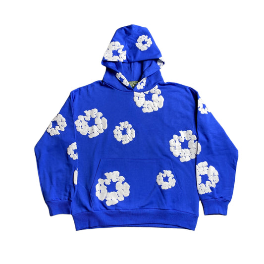 DENIM TEARS COTTON WREATH HOODIE DEEP BLUE - Vanté®