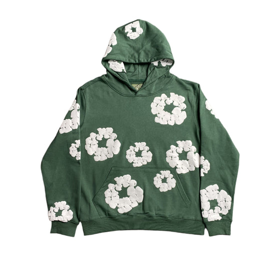 DENIM TEARS COTTON WREATH HOODIE GREEN - Vanté®