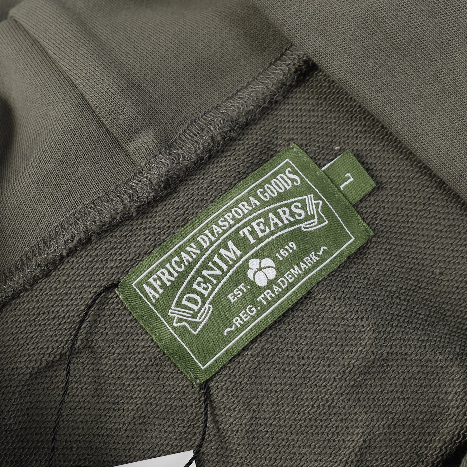 DENIM TEARS COTTON WREATH HOODIE OLIVE - Vanté®