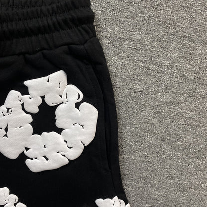 DENIM TEARS COTTON WREATH SHORTS BLACK - Vanté®