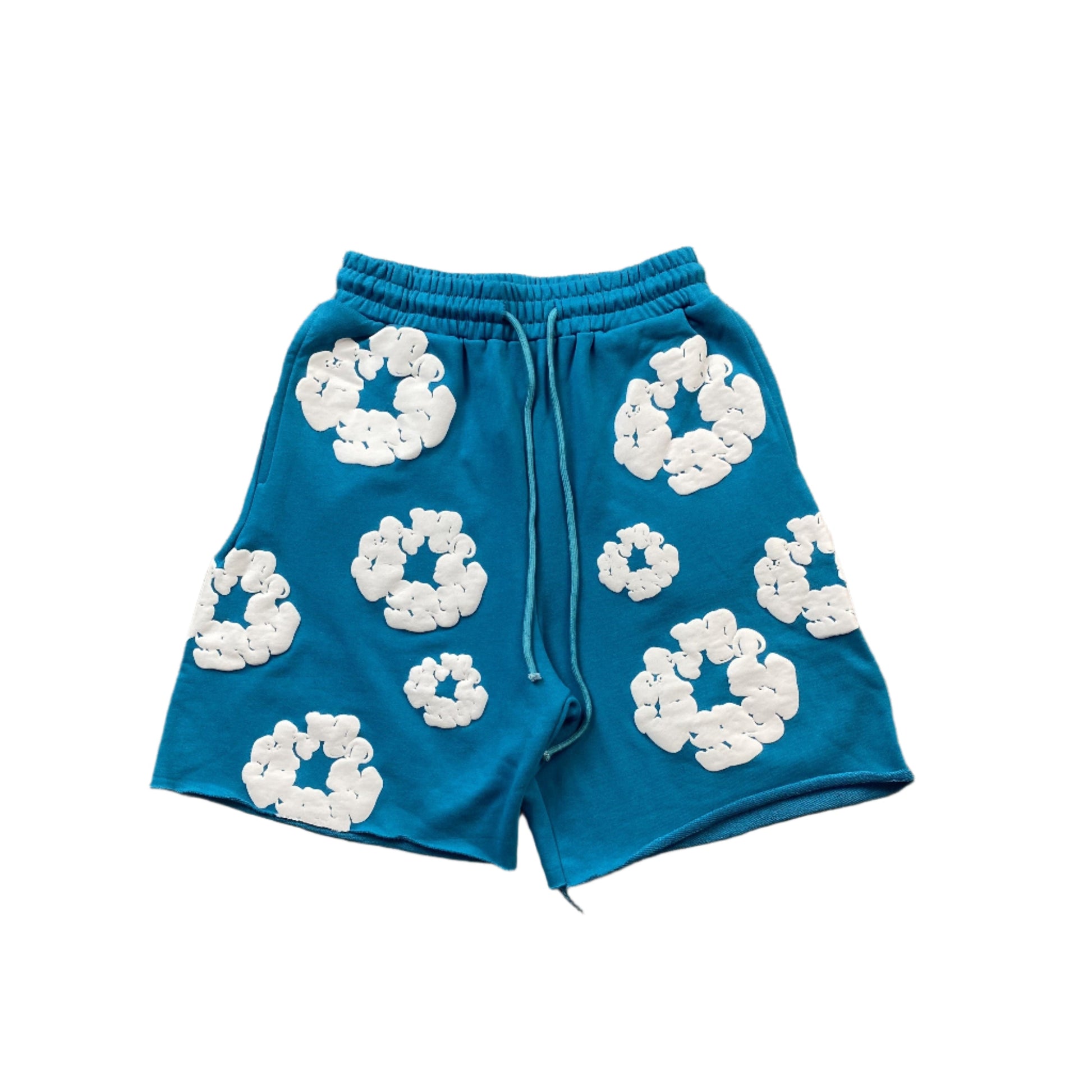 DENIM TEARS COTTON WREATH SHORTS CERULEAN - Vanté®