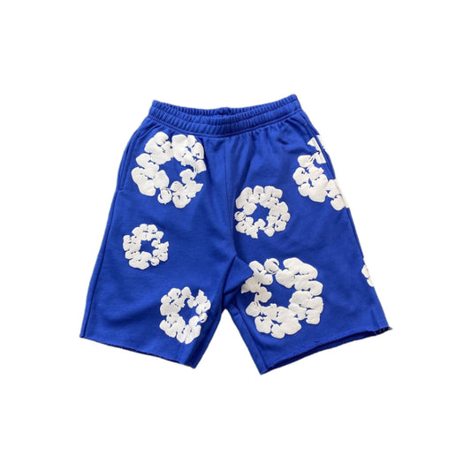 DENIM TEARS COTTON WREATH SHORTS DEEP BLUE - Vanté®