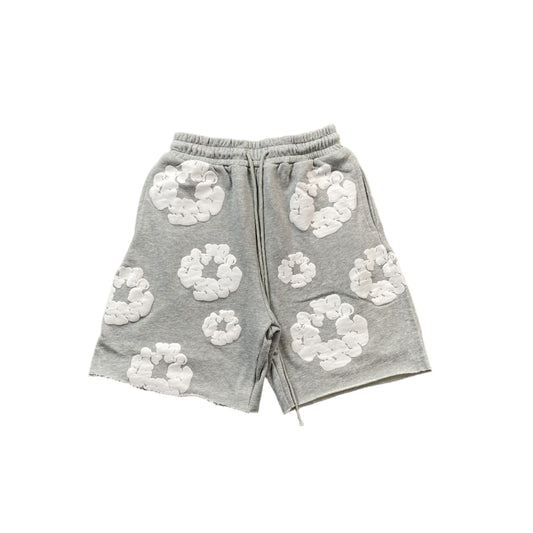 DENIM TEARS COTTON WREATH SHORTS GREY - Vanté®