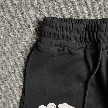 DENIM TEARS COTTON WREATH SWEATPANTS BLACK - Vanté®