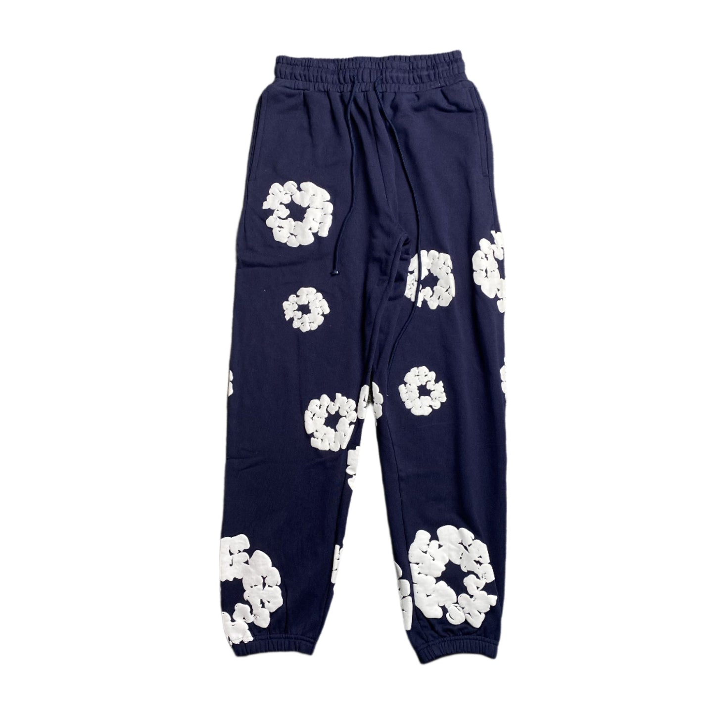 DENIM TEARS COTTON WREATH SWEATPANTS NAVY - Vanté®