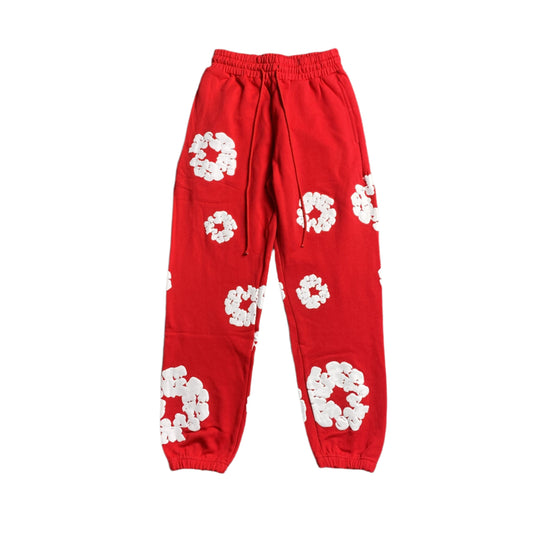 DENIM TEARS COTTON WREATH SWEATPANTS RED - Vanté®