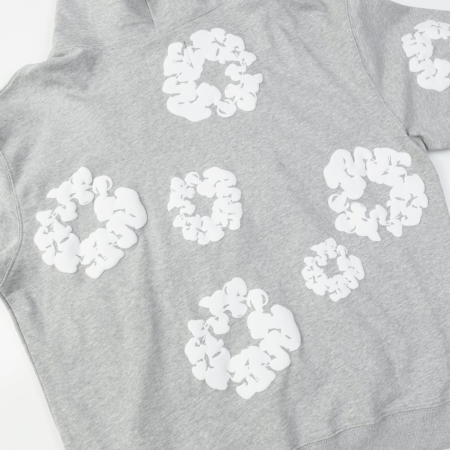 DENIM TEARS COTTON WREATH HOODIE GREY - Vanté®