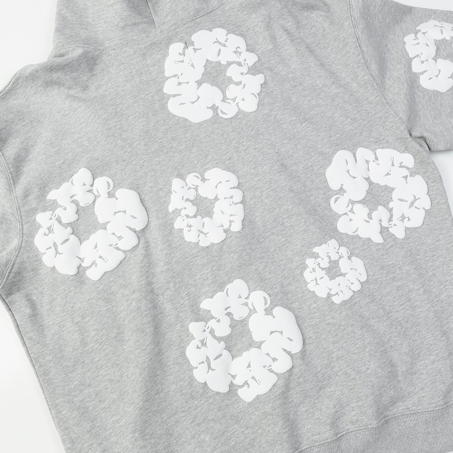 DENIM TEARS COTTON WREATH HOODIE GREY - Vanté®