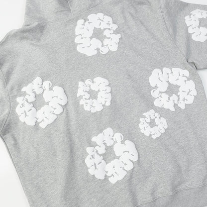 DENIM TEARS COTTON WREATH HOODIE GREY - Vanté®