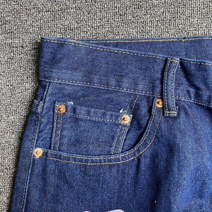 DENIM TEARS x LEVI'S COTTON WREATH JEANS DARK BLUE - Vanté®