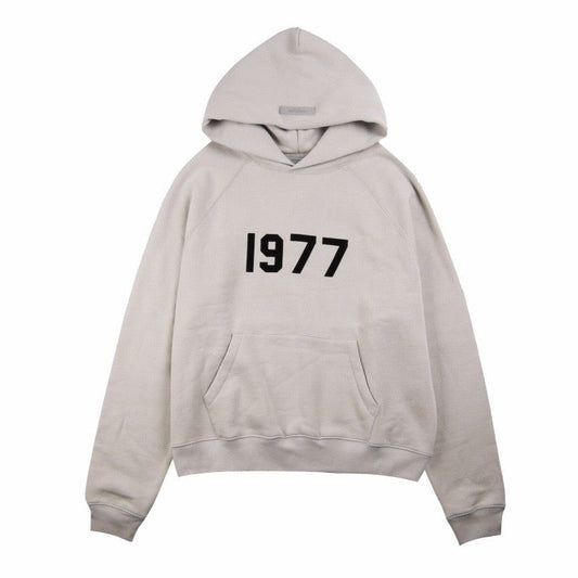 FEAR OF GOD ESSENTIALS "1977" HOODIE STONE GREY - Vanté®